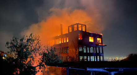 Bursa'da tarihi fabrikada yangın - yasam