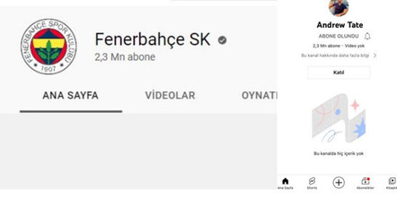 Fenerbahçe'nin YouTube hesabı çalındı, ismi bile değiştirildi! - teknoloji