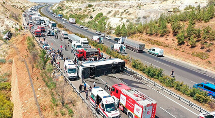 Gaziantep'teki kazada ilk rapor: 130 km hız, 307 metre fren izi - gundem
