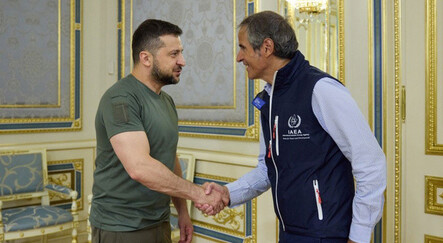 Zelenskiy, Uluslararası Atom Enerjisi Ajansı heyeti ile görüştü - dunya