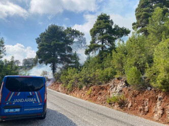 Alanya’da korkutan orman yangını! Alevlere 4 helikopterle müdahale - gundem