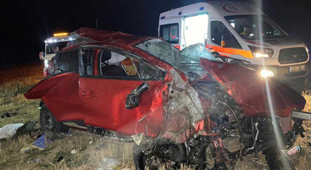 Çankırı'da korkunç kaza! Şarampole devrilen otomobil 1'i bebek 3 kişiye mezar oldu: 2 yaralı - yasam
