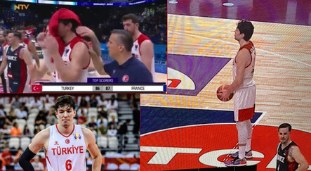 Cedi Osman yine A Milli Takım'ın kaderiyle oynadı! Tarihi maçta Fransa'ya yenildik, basketbolcuların göz yaşları sel oldu - spor