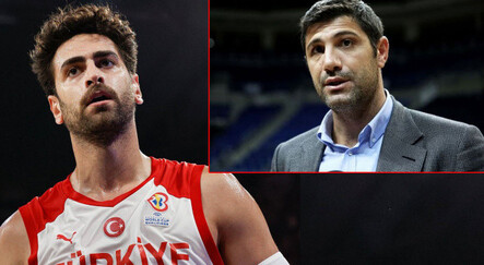 EuroBasket 2022'de güvenlik skandalı! 3 Gürcü oyuncu koridorlarda Furkan Korkmaz'a saldırdı! - spor
