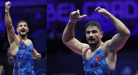 Taha Akgül İranlı rakibinden rövanşı aldı, Dünya Güreş Şampiyonası'nda finale çıktı - spor