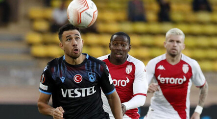 AS Monaco - Trabzonspor (3-1) Bordo-Mavililer 11. dakikada 10 kişi kaldı, zor deplasmandan çıkamadı - spor