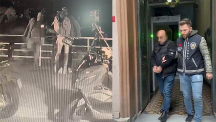 Film sahnesi aratmayacak hırsızlık görüntüsü! Sevgisiyle eğlenirken kadının telefonunu çaldı - Haber