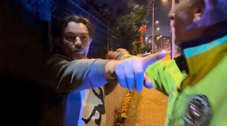 Polislerin üzerine yürüyen alkollü sürücü: Haritadan yer beğenin! - Haber