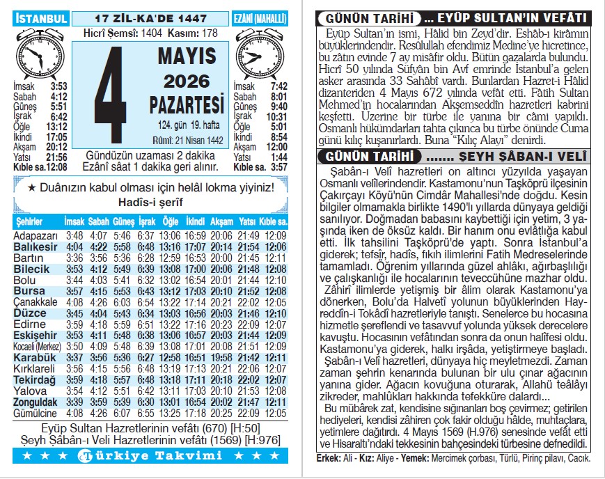 Takvim