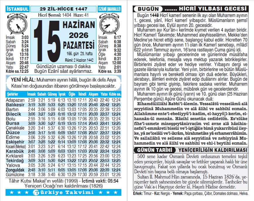 Takvim
