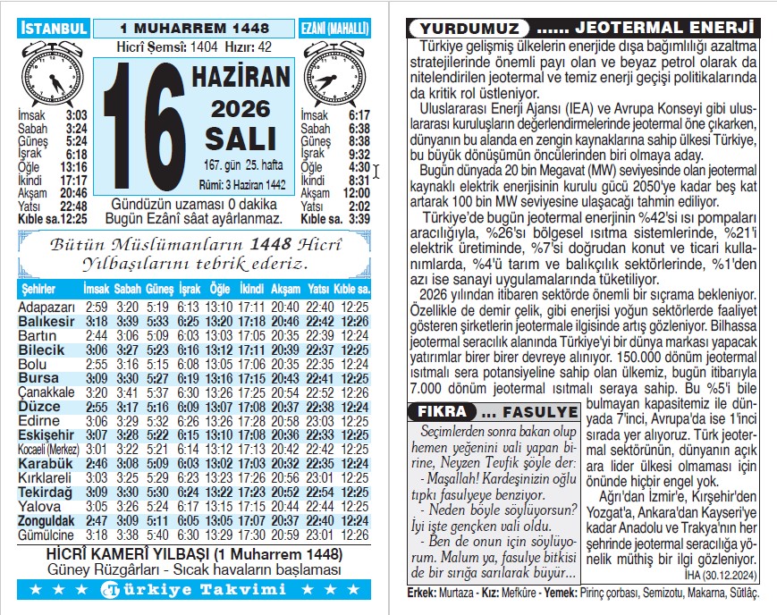 Takvim