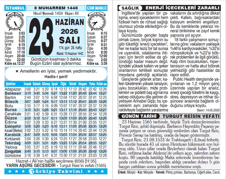 Takvim