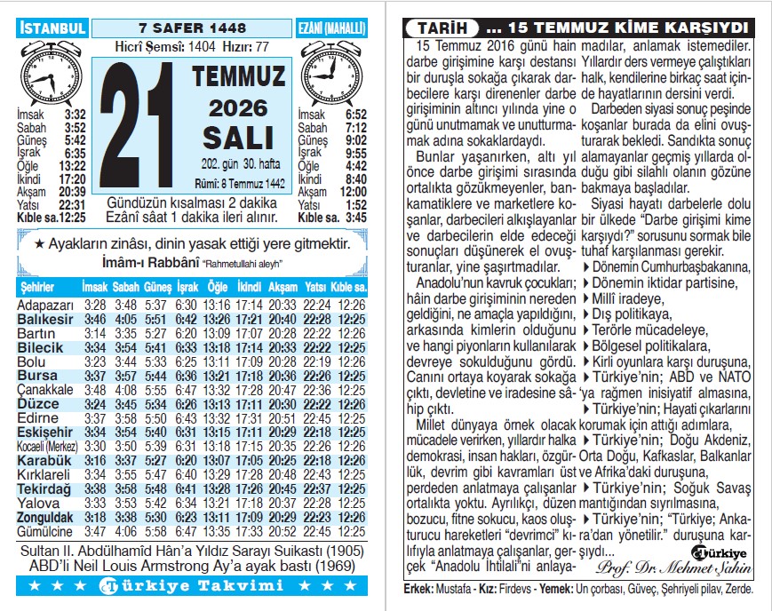 Takvim