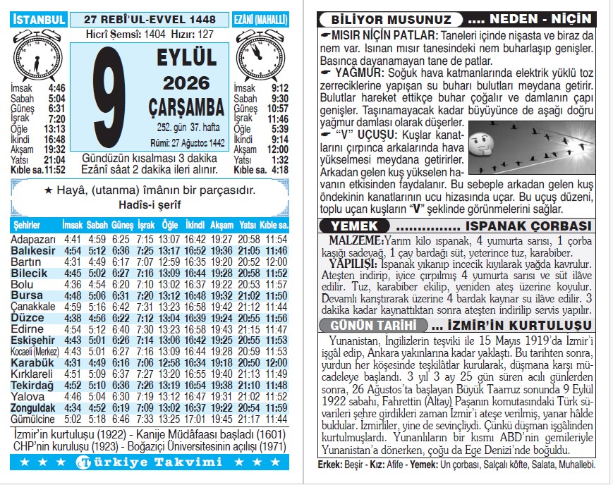 Takvim