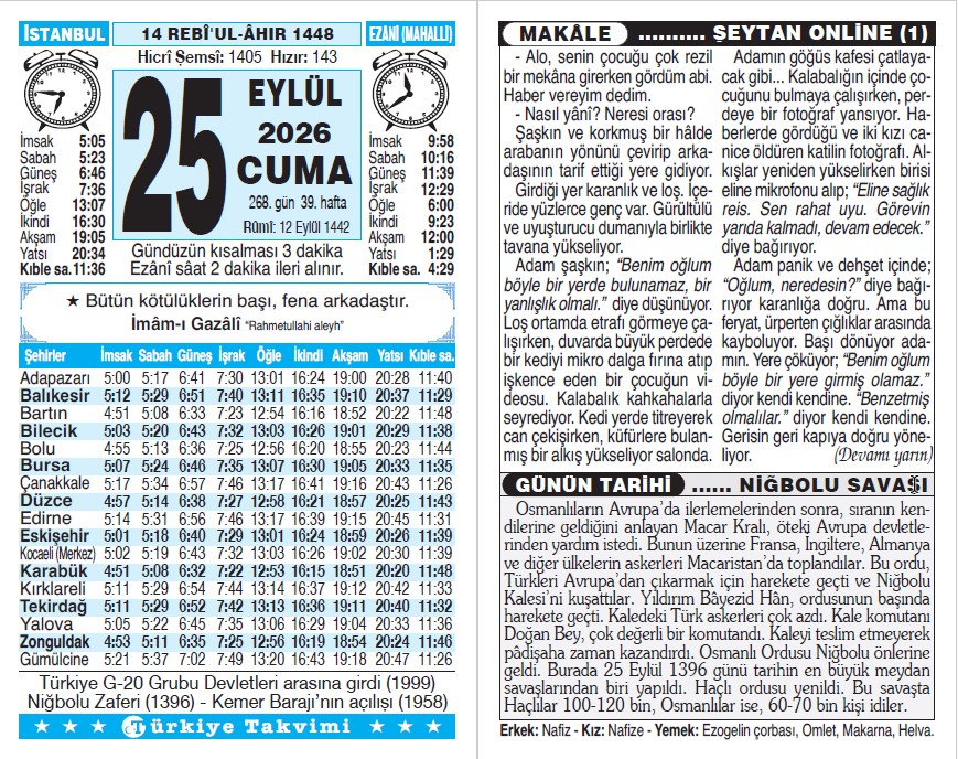 Takvim