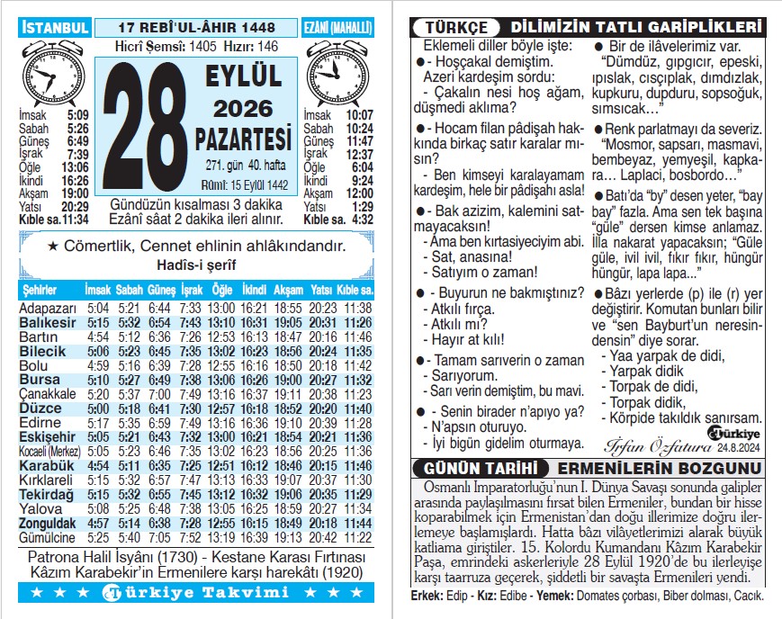 Takvim