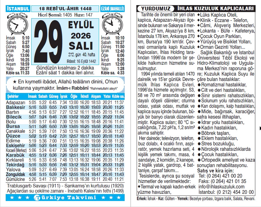 Takvim