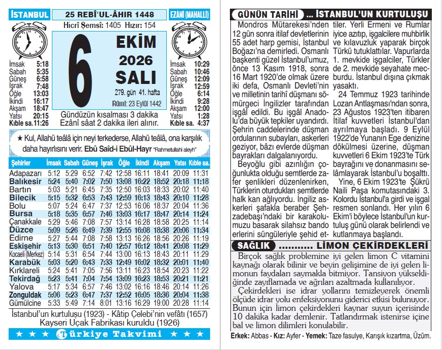 Takvim