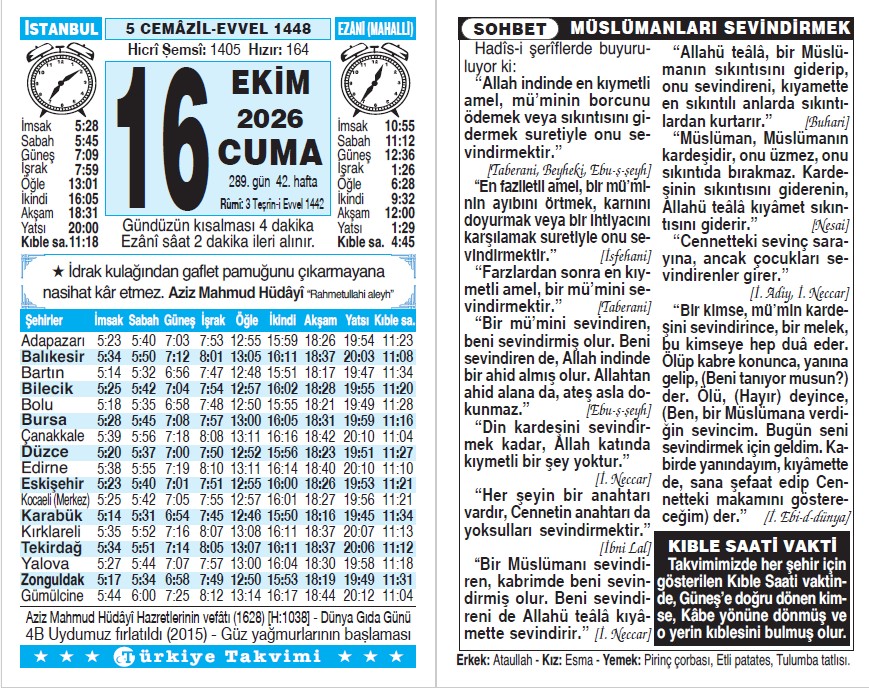 Takvim