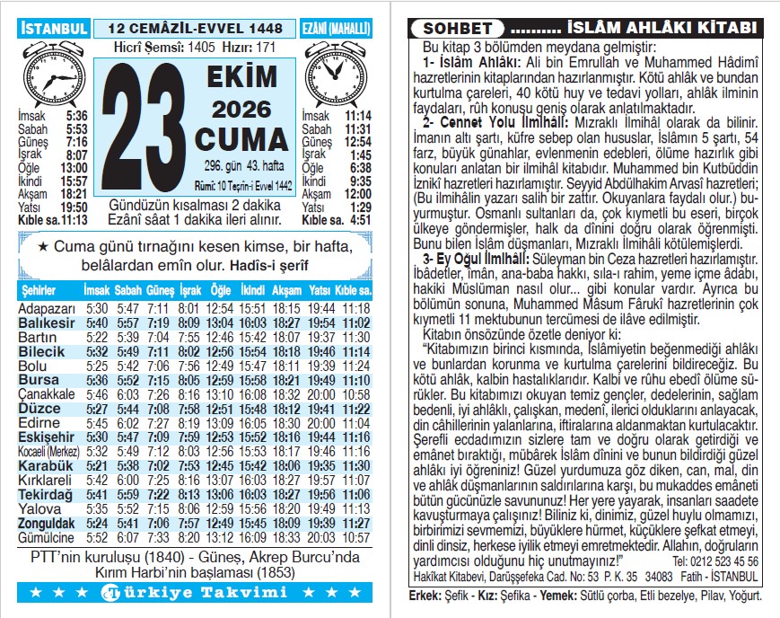 Takvim